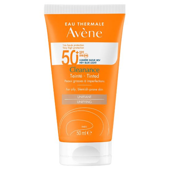 Slika Avene Sun Cleanance, obarvana krema - zelo visoka zaščita - ZF50+ (50 ml)