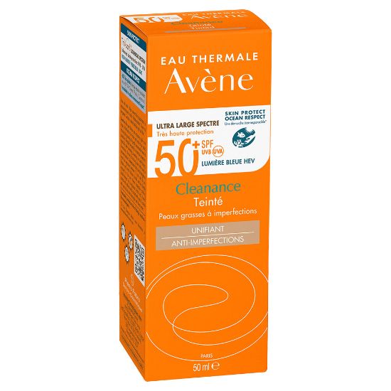 Slika Avene Sun Cleanance, obarvana krema - zelo visoka zaščita - ZF50+ (50 ml)