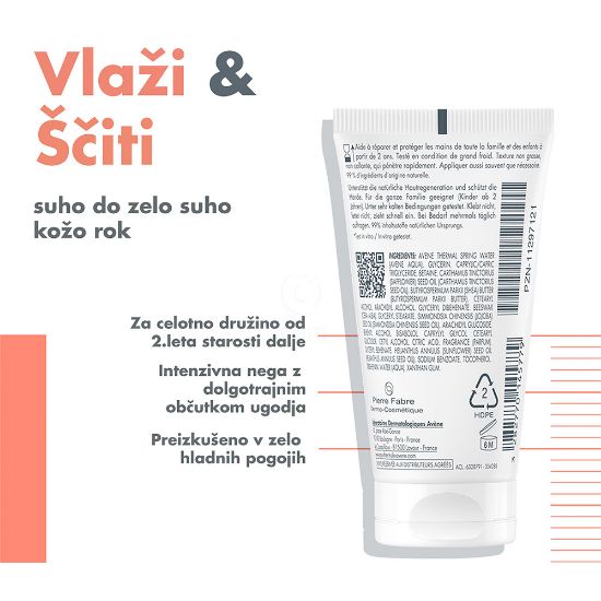 Slika Avene Cold, koncentrirana krema za roke (50 ml)