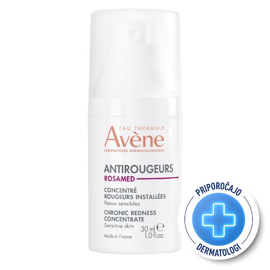 Slika Avene Antirougeurs Rosamed, koncentrat za nego kronične rdečice (30 ml)