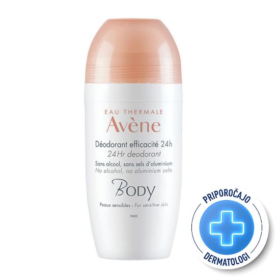 Slika Eau Thermale Avene Body 24-urni deodorant, roll-on (50 ml)