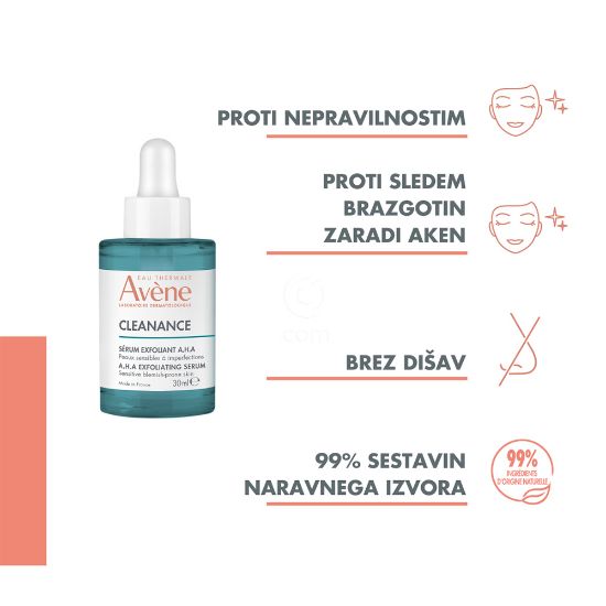 Slika Avene Cleanance A.H.A., serum za eksfoliacijo (30 ml)