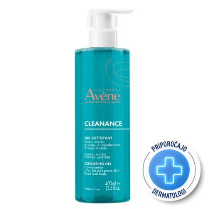 Slika Eau Thermale Avene Cleanance, gel za čiščenje (400 ml)