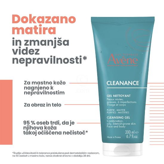 Slika Avene Cleanance, gel za čiščenje (200 ml)