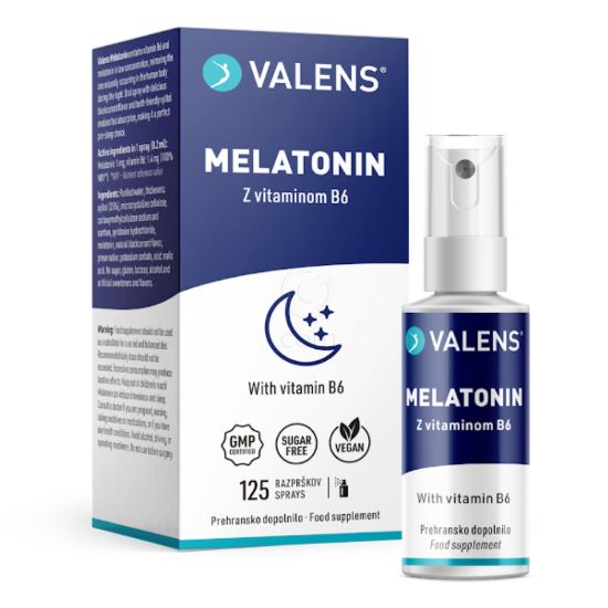 Slika Valens Melatonin, ustno pršilo (25 ml)