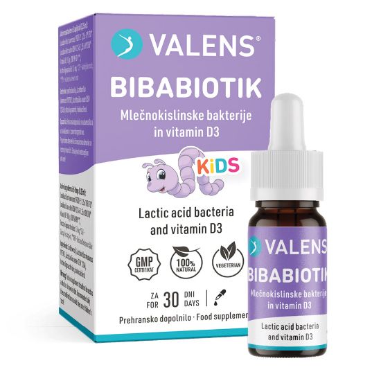 Slika Valens BibaBiotik, kapljice (7,5 ml)