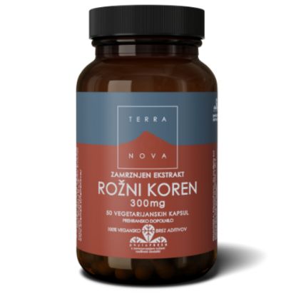 Slika Terranova Rožni koren, kapsule (50 kapsul)