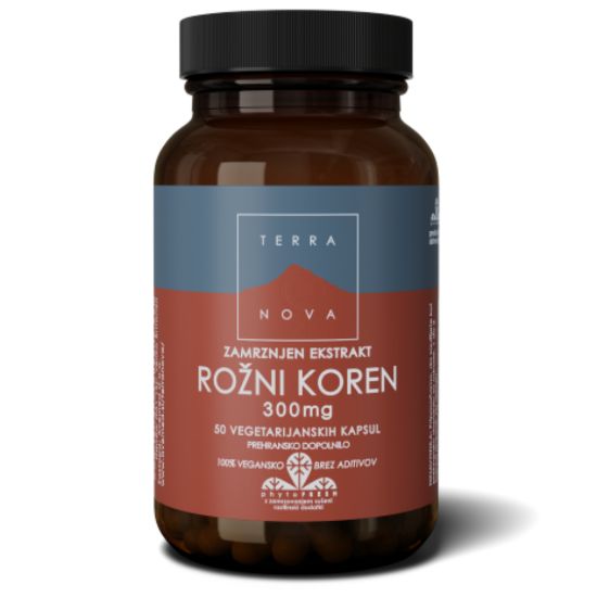 Slika Terranova Rožni koren, kapsule (50 kapsul)