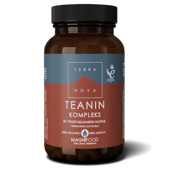 Slika Terranova Teanin kompleks, vegetarijanske kapsule (50 kapsul)