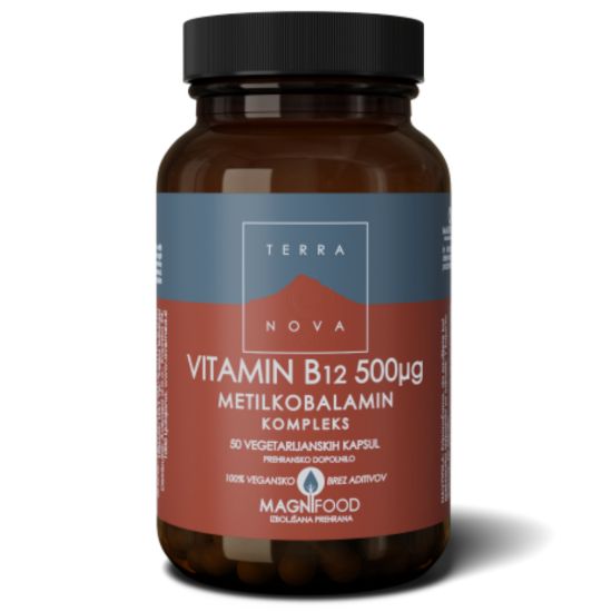 Slika Terranova Vitamin B12, kapsule (50 kapsul)