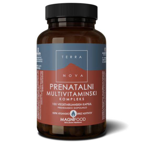 Slika Terranova Prenatalni multivitaminski kompleks, kapsule (100 kapsul)