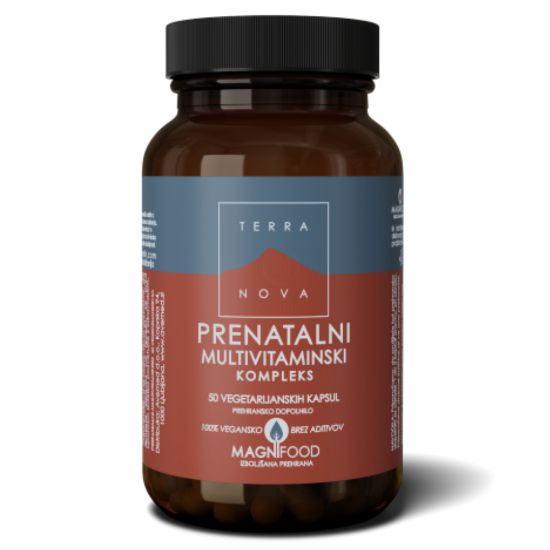 Slika Terranova Prenatalni multivitaminski kompleks, kapsule (50 kapsul)