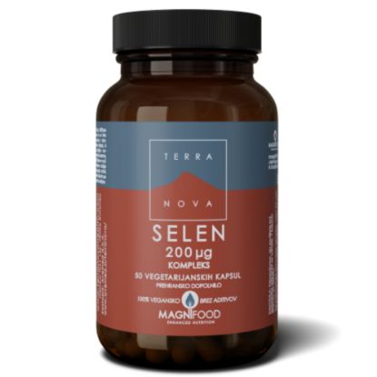Slika Terranova Selen 200 ug Kompleks, kapsule (50 kapsul)