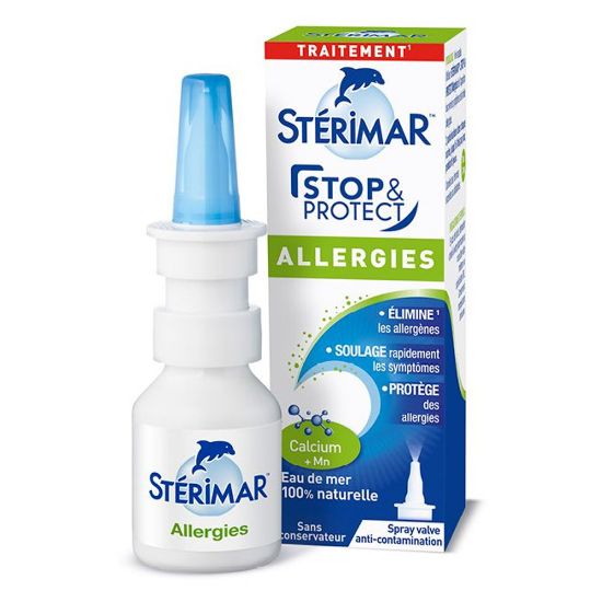 Slika Sterimar Alergija Stop&Protect hipertonična raztopina, pršilo za nos (20 ml)