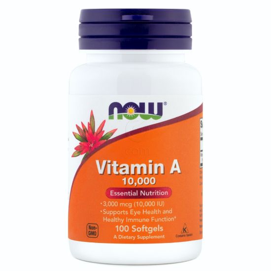 Slika NOW Vitamin A (100 kapsul)