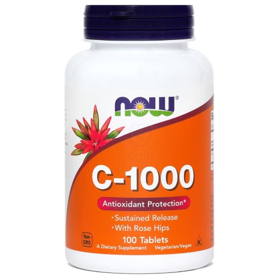 Slika NOW Vitamin C-1000 (100 tablet)