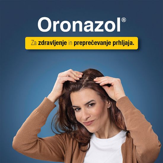 Slika Oronazol 20 mg/g, zdravilni šampon (100 ml)