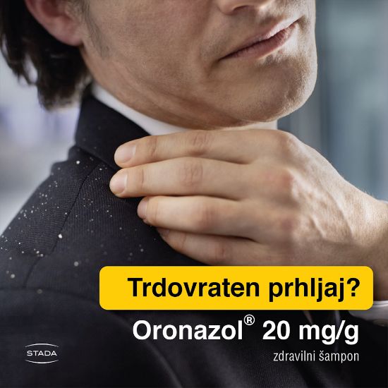 Slika Oronazol 20 mg/g, zdravilni šampon (100 ml)