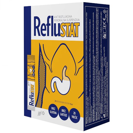 Slika Reflustat, peroralna suspenzija vrečke (20 x 10 ml)