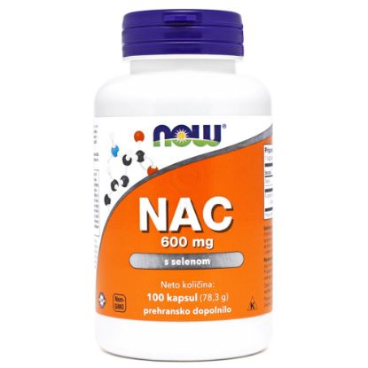Slika NOW NAC (100 kapsul)