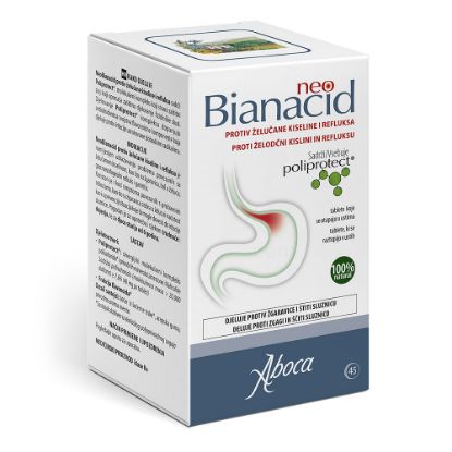 Slika Neobianacid Aboca, žvečljive tablete (45 tablet)
