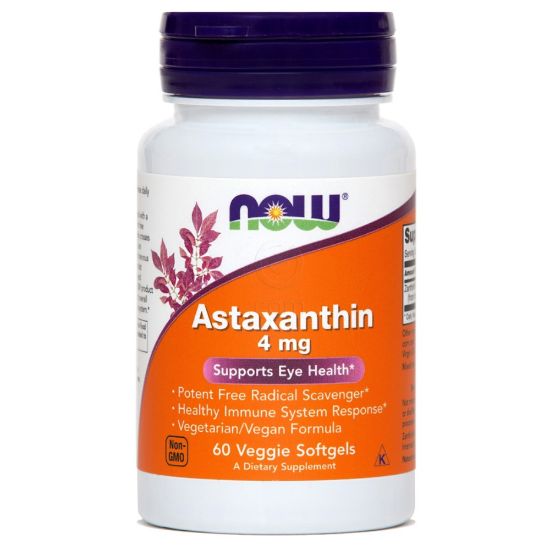 Slika NOW Astaksantin (60 kapsul)