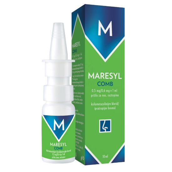 Slika Maresyl Comb 0,5 mg/0,6 mg/ 1 ml, pršilo za nos (10 ml)