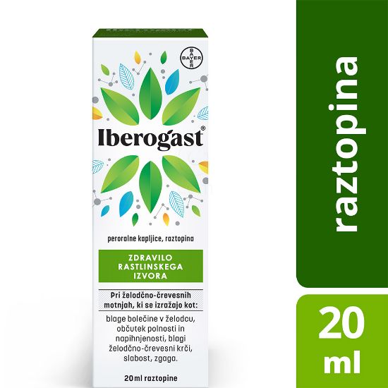 Slika Iberogast peroralne kapljice, raztopina (20 ml)
