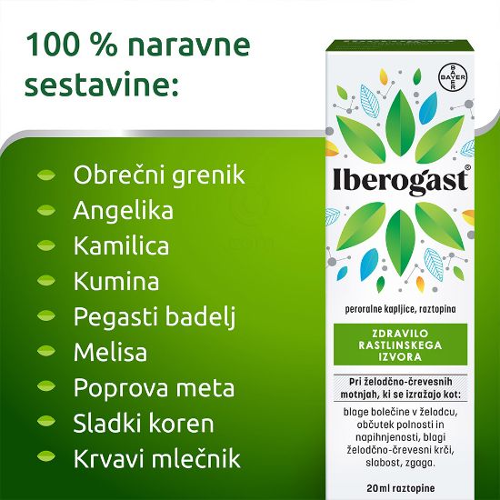 Slika Iberogast peroralne kapljice, raztopina (20 ml)