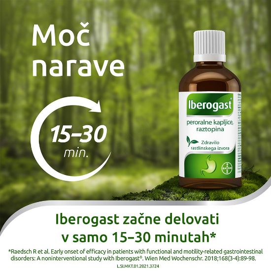 Slika Iberogast peroralne kapljice, raztopina (50 ml)