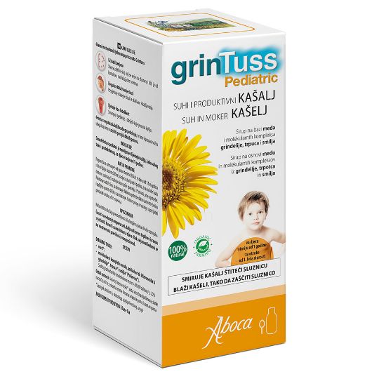 Slika Grintuss Pediatric Aboca, sirup (128 g)
