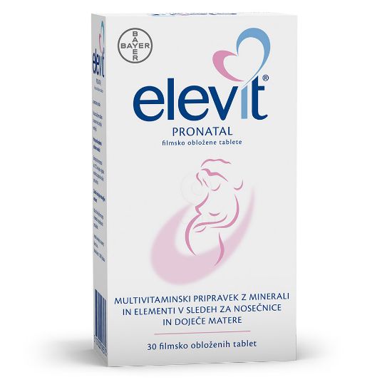 Slika Elevit Pronatal, filmsko obložene tablete (30 tablet)