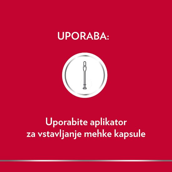 Slika Canesten 1 500 mg, mehka vaginalna kapsula + aplikator (1 kapsula + 1 aplikator)