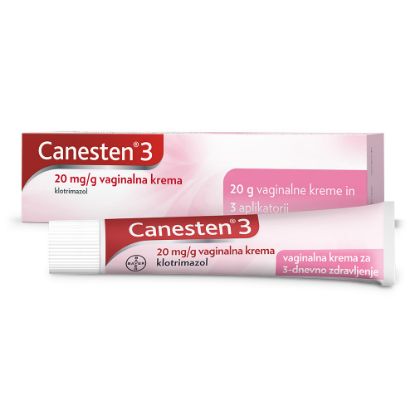 Slika Canesten3 20 mg/g vaginalna krema (20 g)