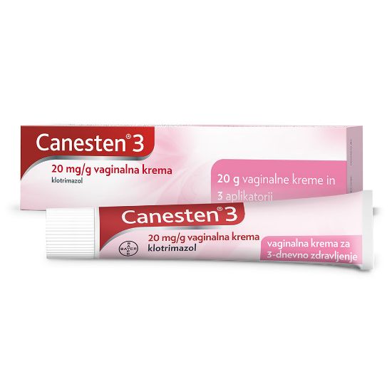 Slika Canesten3 20 mg/g vaginalna krema (20 g)