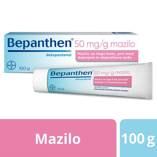 Slika Bepanthen 50 mg/g, mazilo (100 g)