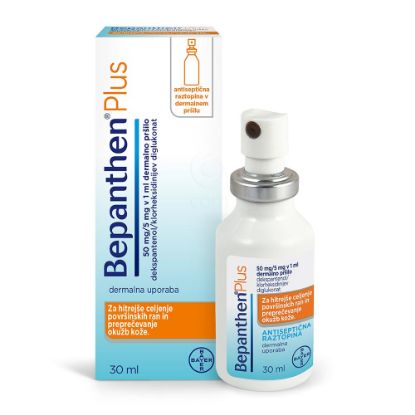 Slika Bepanthen plus 50 mg/5 mg v 1 ml, dermalno pršilo (30 ml)