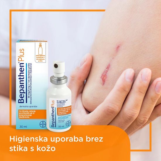 Slika Bepanthen plus 50 mg/5 mg v 1 ml, dermalno pršilo (30 ml)