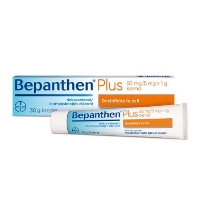 Slika Bepanthen plus 50 mg/5 mg v 1 g, krema (30 g)