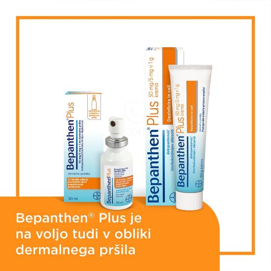 Slika Bepanthen plus 50 mg/5 mg v 1 g, krema (30 g)