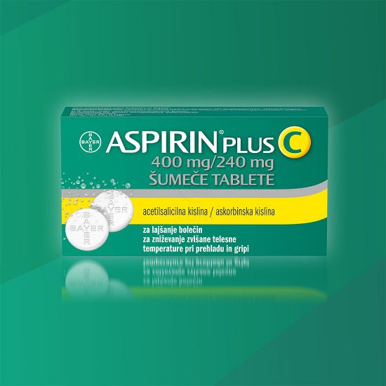 Slika Aspirin plus C 400 mg/240 mg, 20 šumečih tablet