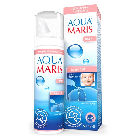 Slika Aqua Maris Baby, pršilo za nos (50 ml)
