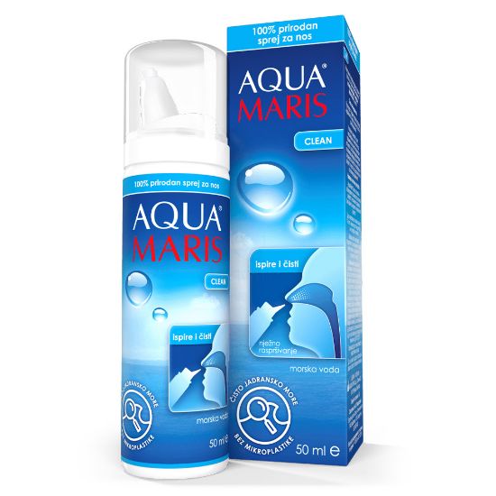 Slika Aqua Maris Clean, pršilo za nos (125 ml)
