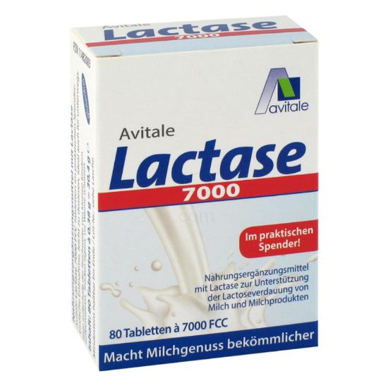 Slika Avitale Laktaza 7000 FCC (80 tablet)