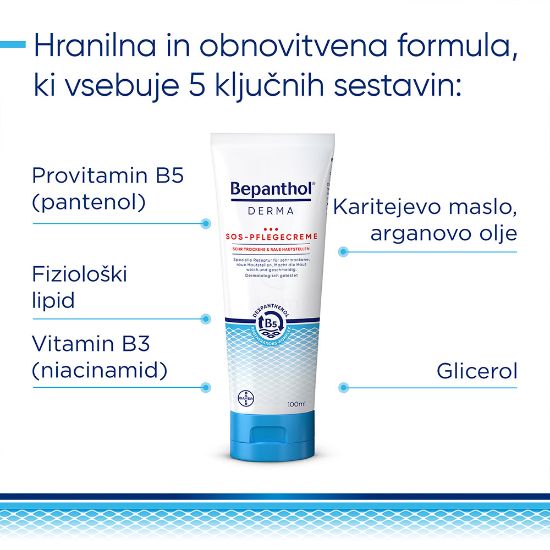 Slika Bepanthol Derma SOS, intenzivna krema (100 ml)