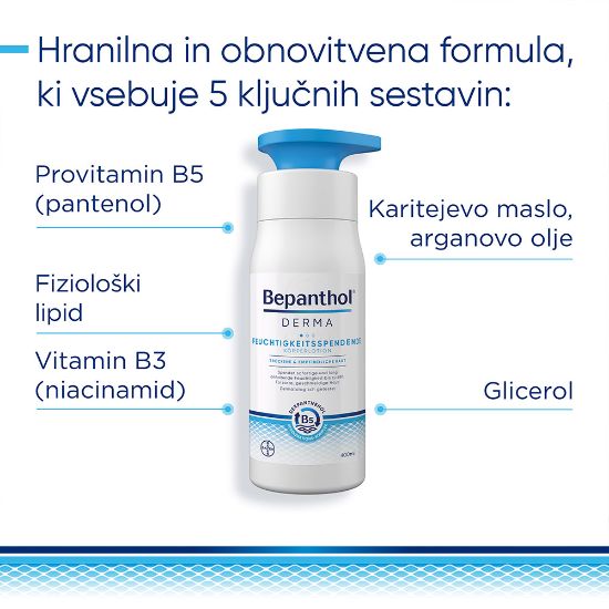 Slika Bepanthol Derma, vlažilni losjon za telo (400 ml)
