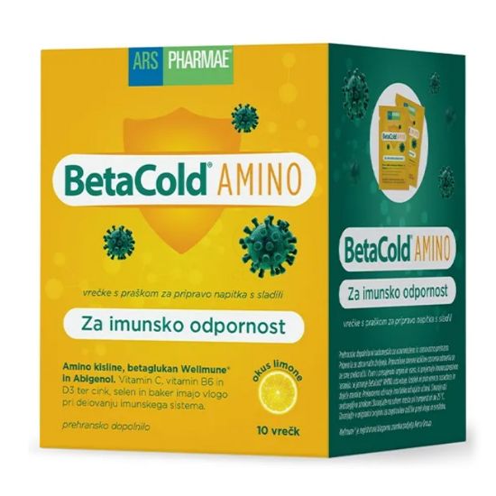 Slika BetaCold Amino Ars Pharmae, vrečke (10 x 5 g)