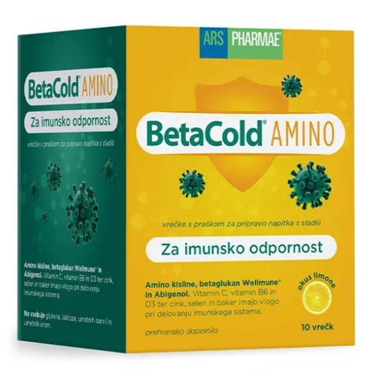 Slika BetaCold Amino Ars Pharmae, vrečke (10 x 5 g)