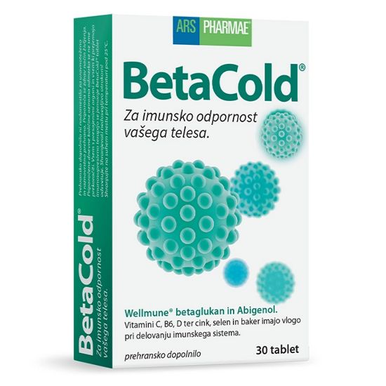 Slika BetaCold Ars Pharmae, filmsko obložene tablete (30 tablet)