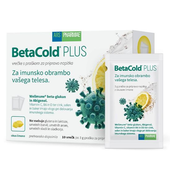 Slika BetaCold Plus, vrečke (10 x 3 g)
